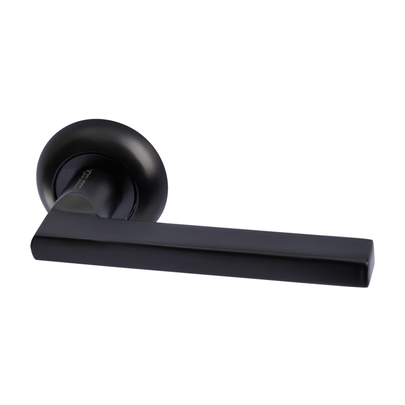 Ручка дверная DOORLOCK Zent A55R Black, черный