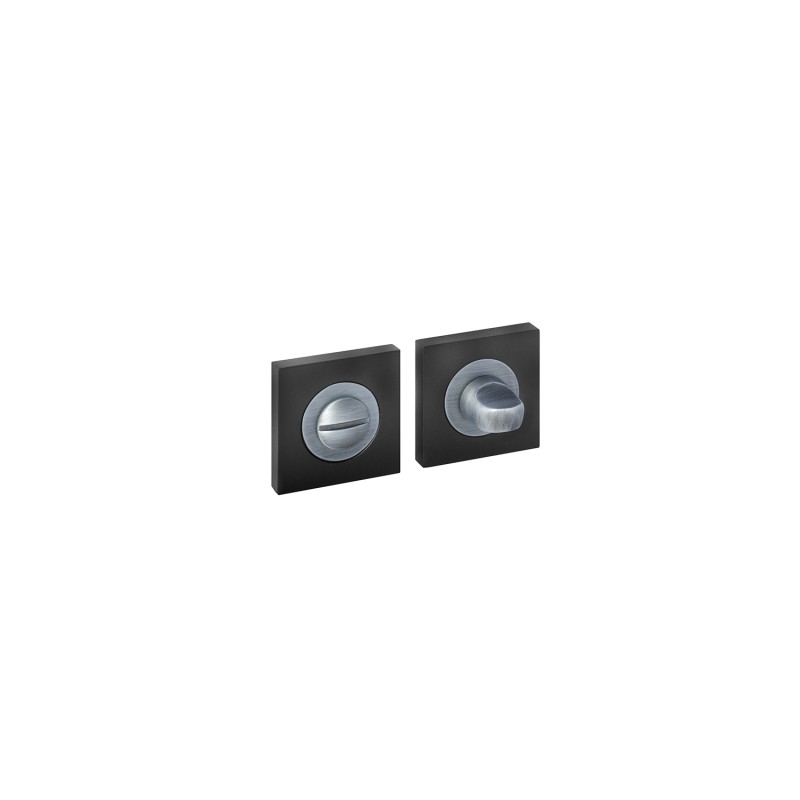 Поворотная кнопка DL M08/SY B/BS (черный/черное серебро)