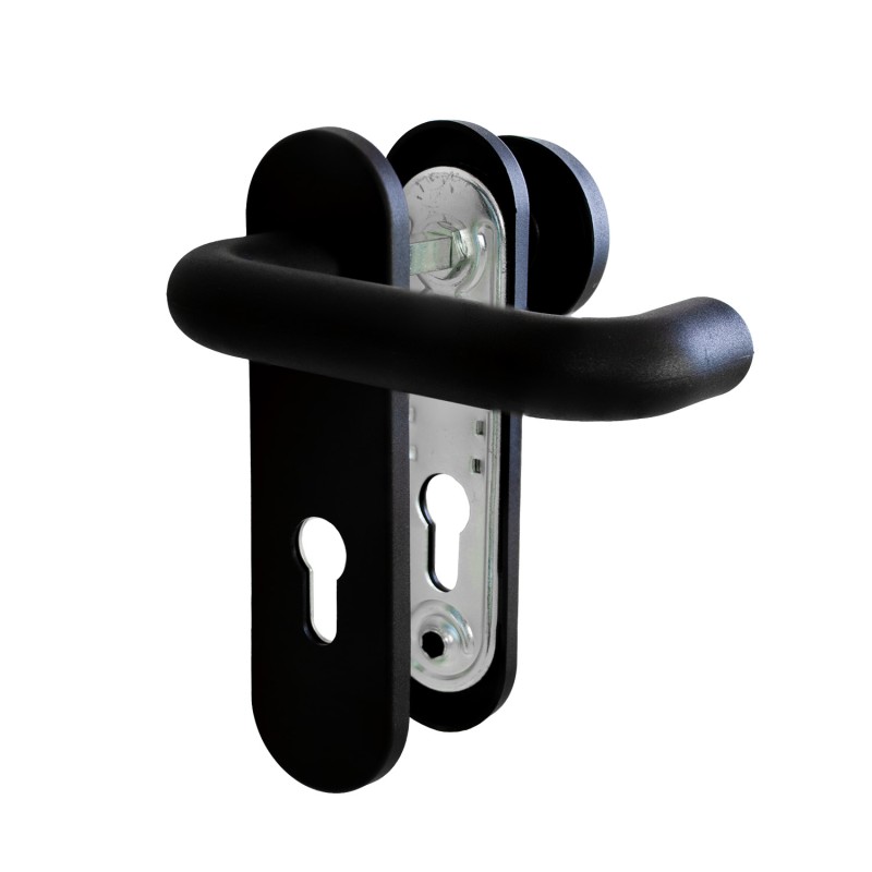 Ручка дверная DOORLOCK V S38KP-KNOB/F PZ72, черная