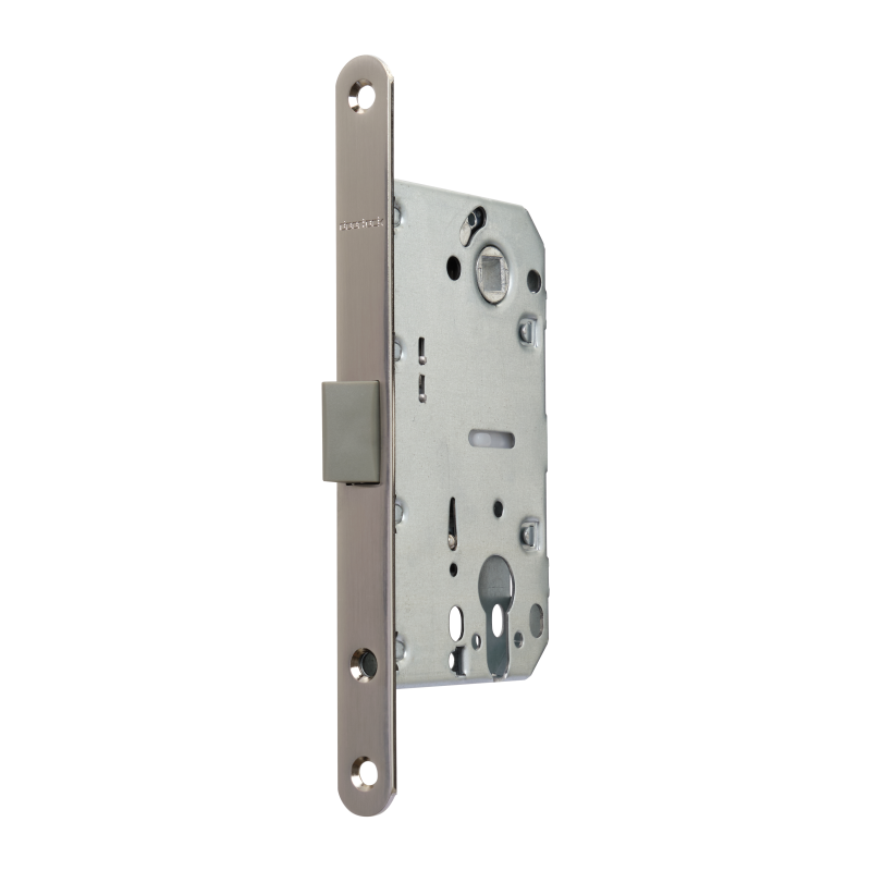 Замок дверной Doorlock V 431/С/50/85/18/SCr, цилиндровый, матовый хром