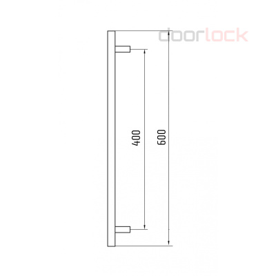 Ручка-скоба прямая DL PHS09