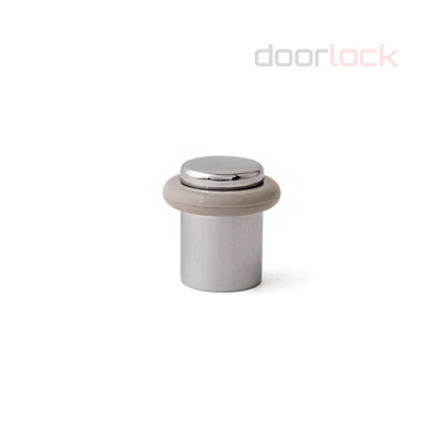 Дверной упор напольный APECS DS-0013 CR, полированный хром