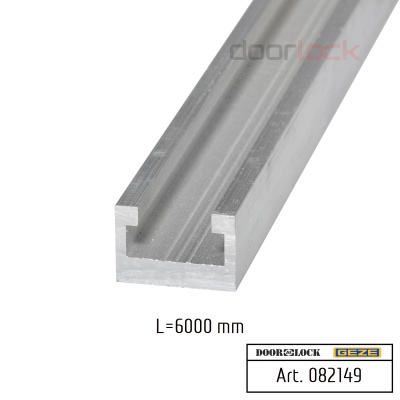 Профиль для крепления альтернативных створок (6000 мм) B=25, H=16,5