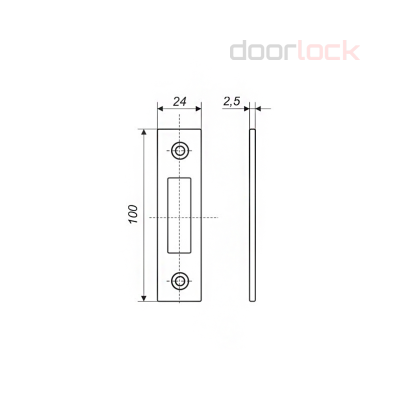 Запорная планка Гардиан PROFI 01.24