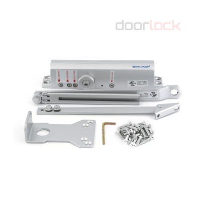 Доводчик PALLADIUM 10600 BC/DA, 30-85 (серебристый)