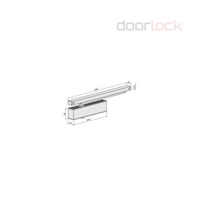 Доводчик ECO SCHULTE TS-31