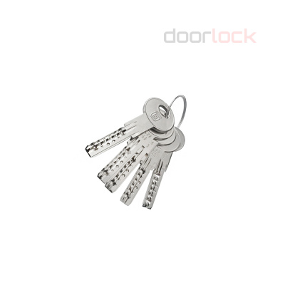 Цилиндровый механизм ГАРДИАН Standart GS(56/21/70SH) S матовый никель, 56хSH21мм, 5 ключей