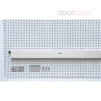 Порог автоматический Athmer M-12/30 EK/RS Silicone L=445мм (ригель на стороне петель) 